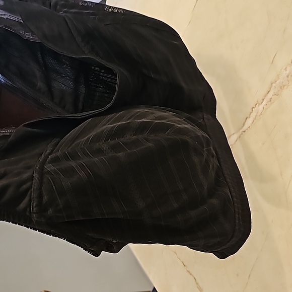 Rhonda Shear Bra Lacey Straps, black, 2X no wire! - Picture 6 of 7